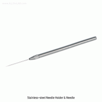 Bochem® Holder with a Needle, High Grade Stainless-steel, L120mm Hold for Inoculating Loop·Needle·Lancet, 스텐 홀더, 스텐 니들 포함, 비자성/비부식