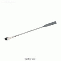 Bochem® Semi Micro Spoon-Spatula, L180~230mm High Grade Stainless-steel & PTFE-coated, 표준형 스푼-스패츌러, 비자성/비부식