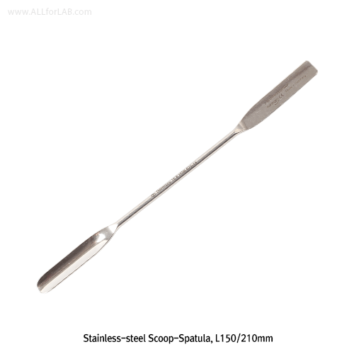 Hammacher® Premium Scoop-Spatula, with Half Round Scoop, L150 & 210mm Rustproof Stainless-steel & PTFE-coated, 프리미엄 스쿠프-스패츌러, 독일제, 비부식