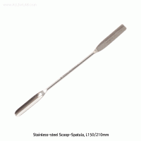 Hammacher® Premium Scoop-Spatula, with Half Round Scoop, L150 & 210mm Rustproof Stainless-steel & PTFE-coated, 프리미엄 스쿠프-스패츌러, 독일제, 비부식