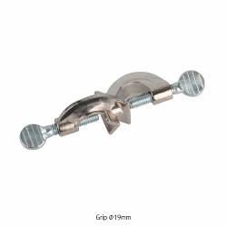 SciLab® Clamp Holder, Nickel-plated steel, Grip Capa. Φ19mmSuitable for Fixed 90° Angle, S-type, , 클램프 홀더