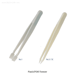 Tweezers, POM, Length 114mm Heat Resistance at -40℃+85/90℃, 플라스틱 트위저