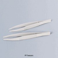 Tweezers, Length 120mm, Heat Resistance at -10℃+125/140℃ Made of Reinforced Polypropylene(PP), 플라스틱 트위저/핀셋
