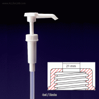 Burkle® Dosi-Pumps® Dispenser, 4㎖·30㎖·100㎖ strokeUsable with Φ21 or 28.5mm Hole Cap, Bottle Excluded, 정량 펌프 디스펜서