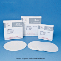 CHMLAB® Qualitative Analysis Filter Paper, General Purpose, Made of High-purity Cotton Linters & Other Virgin Fibers Disc- & Sheet-type, Φ42.5~320mm & 580×580mm, Ash Content＜0.06% Ideal for General Fast Filtration, High Wet Strengthened, Batch Tracea