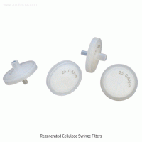 CHMLAB® Premium Regenerated Cellulose Syringe Filters, Hydrophilic, The Most Ideal for HPLC, Autoclavable, Φ13mm With PP Housing, Filter Identification, 리제너레이티드 셀룰로스 시린지 필터, 친수성