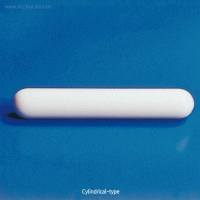 Cowie PTFE Cylindrical-type Stirrer Bar, L13~80mm, Φ6·8·10mmIdeal for a Wide Variety of Application, -200℃+280℃, , PTFE 원통형 마그네틱바