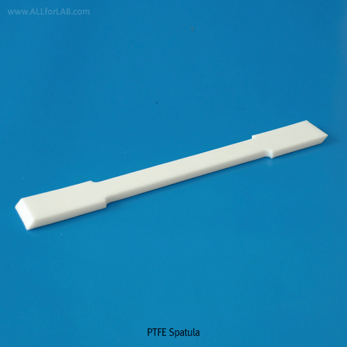 Cowie® PTFE Spatula, with Fine Chamfered Ends, L120~240mmExcellent Chemical & Temp Resistant, -200℃+280℃, , PTFE 양면 스패츌러