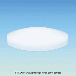 PTFE Oval-type Stirrer Bar-Set, for Lab & Industry, L10~70 mm, 12pcs/set Excellent for Chemical and Corrosion Resistance, PTFE Oval-type 마그네틱바 세트