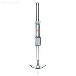 SciLab® DURAN glass Stir-Guide Set, with PTFE Blade/Impeller For 50~10000㎖ Stirring Glass, 유리 교반봉 셋트