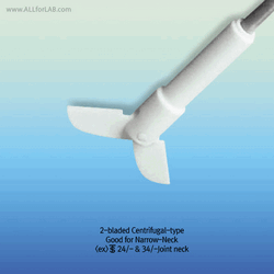 SciLab® Premium PTFE Stirring Shaft, with Stainless-steel Insert, for Overhead Stirrers, Rod Φ8~14×L500~1100mm Ideal for PURE Working & Universal-use of Wide-range Speed & Viscosity, Chemically Inert, -200℃+280℃-stable, PTFE 교반봉/임펠러