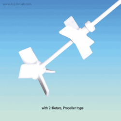 SciLab® Premium PTFE Stirring Shaft, with Stainless-steel Insert, for Overhead Stirrers, Rod Φ8~14×L500~1100mm Ideal for PURE Working & Universal-use of Wide-range Speed & Viscosity, Chemically Inert, -200℃+280℃-stable, PTFE 교반봉/임펠러