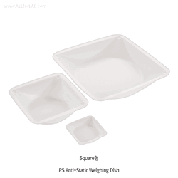 Simport® Anti-Static Weighing Dish, PS, with Smooth Surface, Disposable, 9~355㎖ Suitable for Clean Room, -10℃+70/80℃, PS 일회용 플라스틱 평량디쉬, 정전기방지용