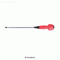 Φ6mm CRV ?, ? Screwdriver, Magnetic TipWith Ergonomic Rubberized Soft Grip Handle, 전공용 드라이버