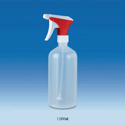 VITLAB® 400~1,000㎖ PP Lab-Spray Bottle, White Opaque & Transparent Adjustable from a Fine Mist to a Narrow Jet Reaching 3~4 meter, PP 분무기