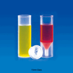 Wheaton® Premium 15mm Plugtop 3 & 4㎖/Φ15×h45mm Autosampler Shell Vials, Glass and PP, Vial & Plug Separately Clear & Amber, for Chromatography, Boro-glass 3.3, 3~4㎖ 프리미엄 플러그탑 오토샘플러 쉘 바이알, 15×45