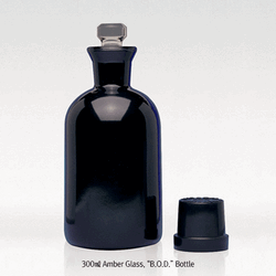 Wheaton® Premium B.O.D. Bottle, with Bar-coded & Numbered, ASTM·EPA·USP With White Marking Area & Glass “Robotic” Stopper, The Best B.O.D. 바틀