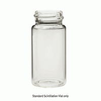 Wheaton® Premium 20㎖ Scintillation Vials & Caps Separately With Boro 3.3 Glass, ASTM/ISO, 20㎖ 표준형 신틸레이션/카운팅 바이알