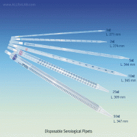 Biofil® Disposable Sterile Serological Pipet, PS, Fine Graduated, Quality Traceable, 1~100㎖ Ideal for Precise Pipetting, Sterile Package, accu. ±2%, “CE marked”, -20℃+50℃, 일회용 메스(전량) 피펫