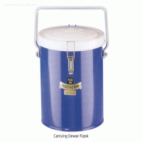KGW® 1~4 Lit Spherical Dewar Flask, with Insulating Lid Ideal for Liquid Nitrogen LN2, Dry Ice CO2, etc., 저장/운반용 드와 플라스크