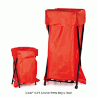 SciLab® HDPE General Waste Bag & Stand, 20×30cm~60×90cm, t0.07mmIdeal for Storage and Disposal of Waste, Disposable, HDPE 폐기물 봉투, 스탠드 별도