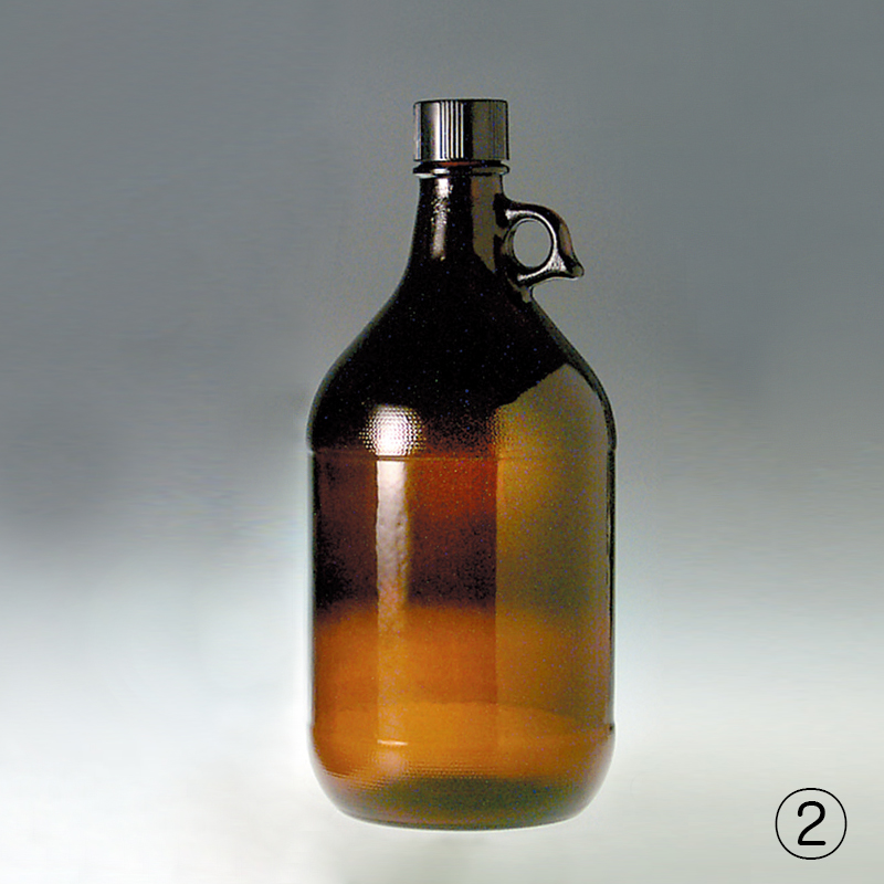 Glass Jug With Teflon Lined Cap 글라스 저그