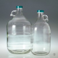 Glass Jug With Teflon Lined Cap 글라스 저그