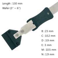 Wafer Handling Tweezer 고정밀 웨이퍼용 트위저, SIPEL®,SI-T5508W-SA
