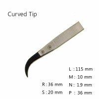 Polymer Tip Tweezer ESD Safe 팁 트위저, SIPEL®,SI-1604B-SA