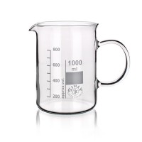 Glass Beaker with Handle, Simax® 유리 핸들 비이커