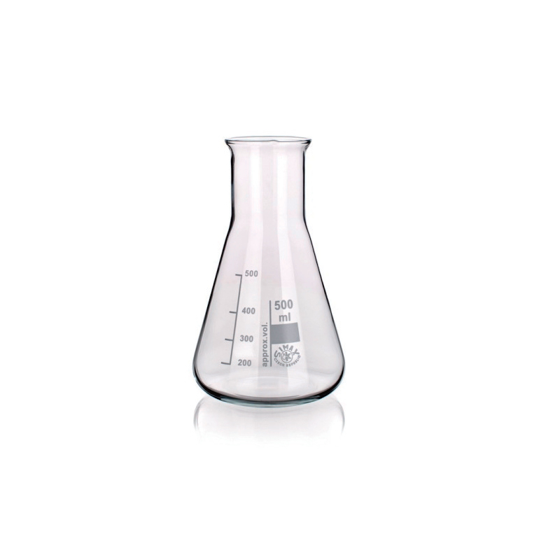 Erlenmeyer Flask, Wide-neck, Simax® 광구 삼각 플라스크