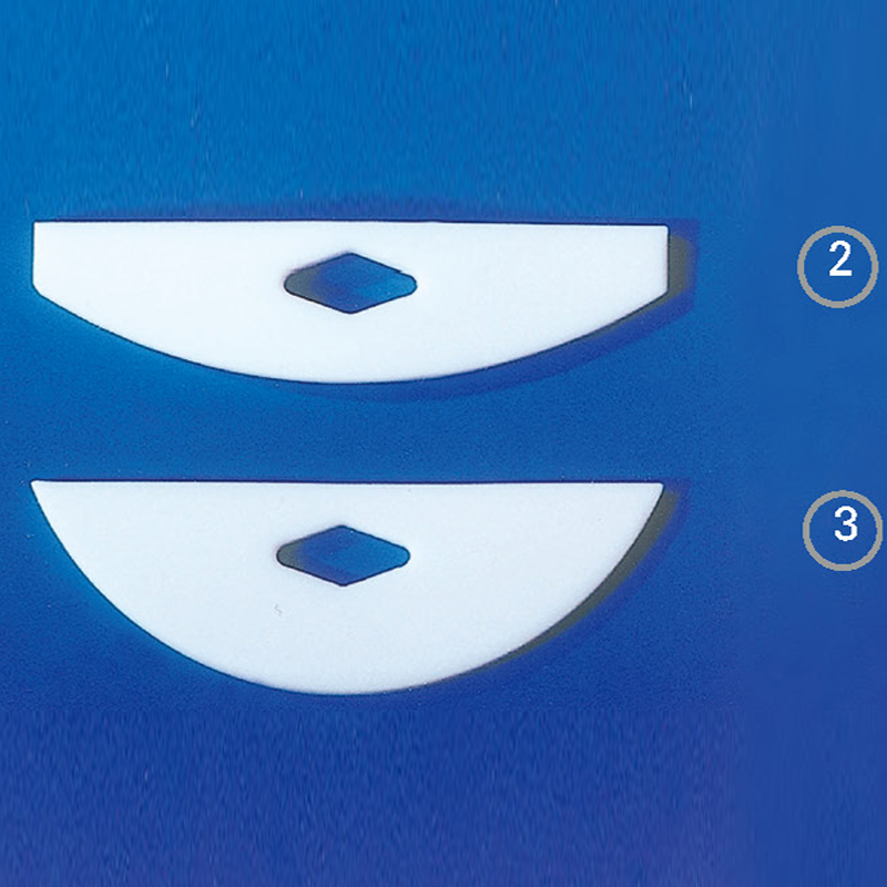 Teflon Halfmoon shape Impeller 반달형 교반봉, Blade 교체식