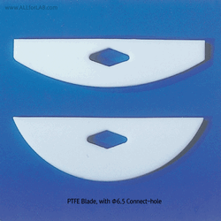 GLASS and PTFE/Steel Cored Shaft and PTFE Blade, Exchangeable Ideal for 24/- & 34/-Joint (Narrow) Necks, 교체형 글라스 & PTFE 교반봉과 임펠러