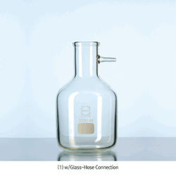 DURAN® Premium 3~20 Lit Filtering Bottle, Boro-glassα3.3 For High Vacuum, Heavy-Duty, 3~20Lit 여과병