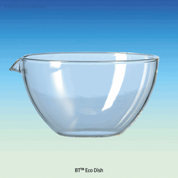 Evaporating Dish, Borosilicate Glass 3.3, 15~2,500㎖, 글라스 증발 접시