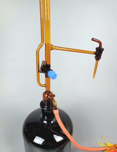 EURO Type 갈색 자동뷰렛 유리콕크 BU1140