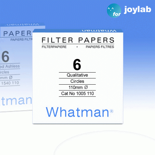 Whatman 여과지 No.6 110mm (WM.1006) WF6