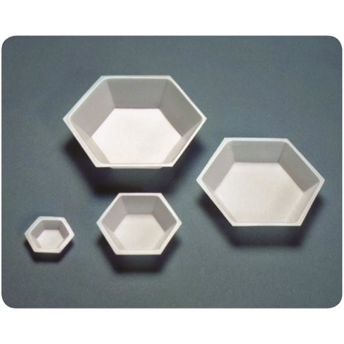 HEXAGONAL WEIGHING DISH(Eagle) 500/PK EG.HWB