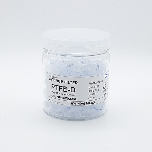 PTFE-D 시린지 필터(현대) SD