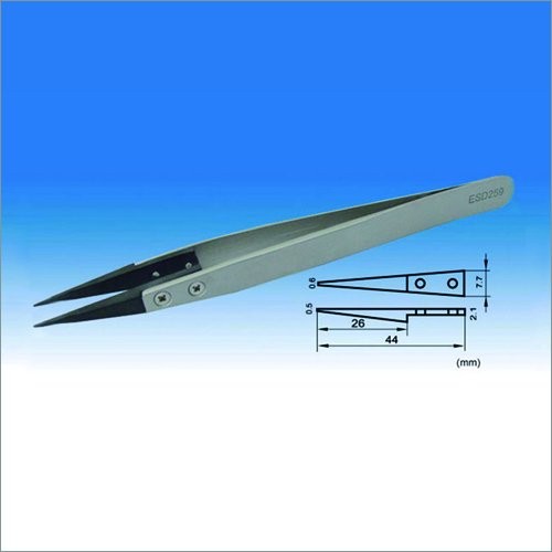 Head Anti-Static Tweezers (KA.ESD-259)