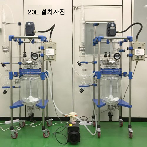 진공 이중자켓 반응조 (대형반응조) 세트 5L~200L FPGR