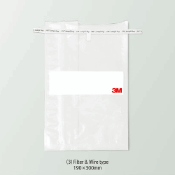 NEOGEN® Sterile Sample Bag, PE, with Printed white writing Area, 710 & 1620mℓ, 0.09mm Thick Ideal for Foodstuff and Stomacher, Plain·Wire·Filter·Filter & Wire-type, 멸균 샘플백