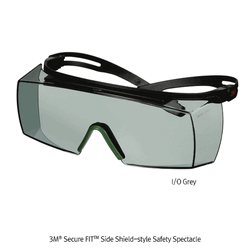 3M® Secure FITTM Side Shield-style Safety Spectacle, Coated Color One-piece Molded PC Lens, Comportable Fit Ideal for Wraparound Protection, 측면이 보강된 보안경