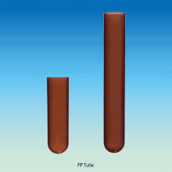 PP · PS Test Tubes Only, Clear · Transparent · Amber, Round Bottom, without Cap, 2.5~10㎖Multi-use for General Tube·Culture Tube, No-Breakage, Smooth Surface, PP·PS 다용도 시험관