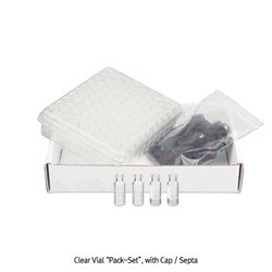 SciLab® 8-425 Screwtop 2㎖/Φ12×32 Autosampler Vial “Pack-Set”, with Opentop Cap & Pre-Slit Septa Clear & Amber, for Chromatography, Boro-glass 5.1, 2㎖ 스크류탑 오토샘플러 바이알세트, 12×32