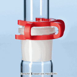 DURAN® Clamps for All ASTM & DIN -tapper JointMade of Plastic(POM) & Metal(Ni), KECK® 표준테퍼 - 조인트 클램프