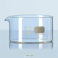 DURAN® Premium Crystallizing Dish, Borosilicate Glass 3.3, 20~3,500㎖ 결정/크리스탈라이징 디쉬, 글라스
