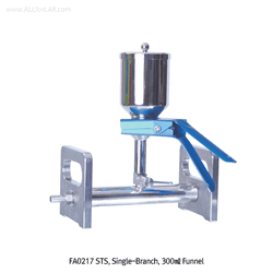 TJV® Vacuum Manifolds & Filter Holder Funnel, Ideal for Strong Solvents & HPLC media With All Stainless-steel & Glass Funnel, Single-/3-/6-Branchs, 진공 매니폴드&필터 홀더
