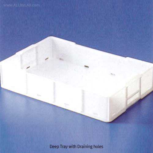 Kartell® HDPE Container, Stackable, White, 10·16·20Lit Made of High-density Polyethylene(HDPE), -50℃+105/120℃, HDPE 大형 컨테이너, 백색