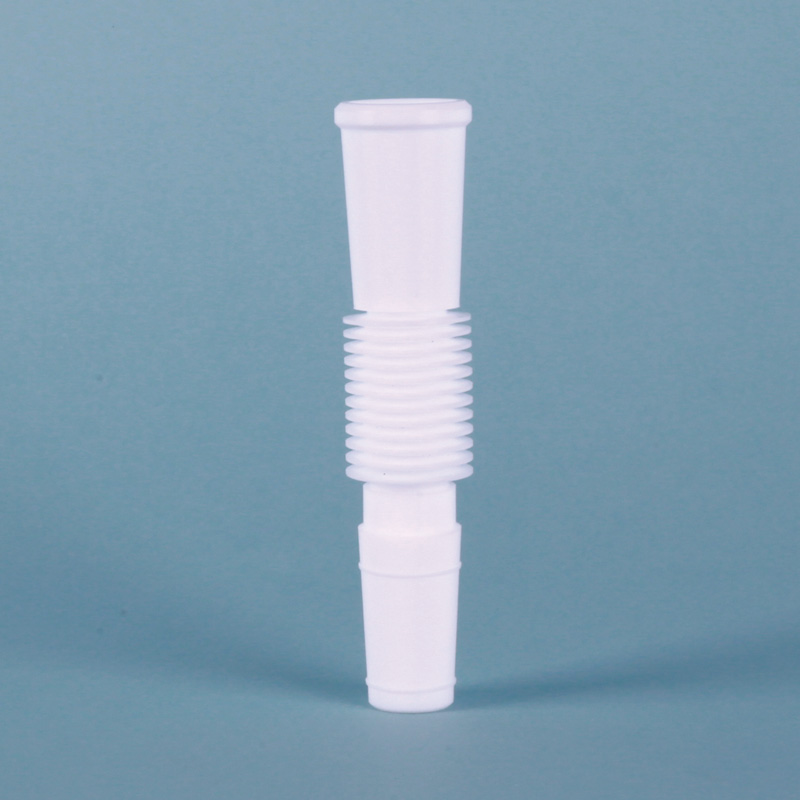 PTFE Flexible Bellow Connector 테프론 플렉서블 연결관, 120˚
